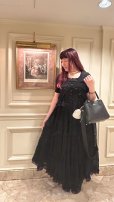 画像12: 小公女JSK【黒レース生地・ミディアム丈】