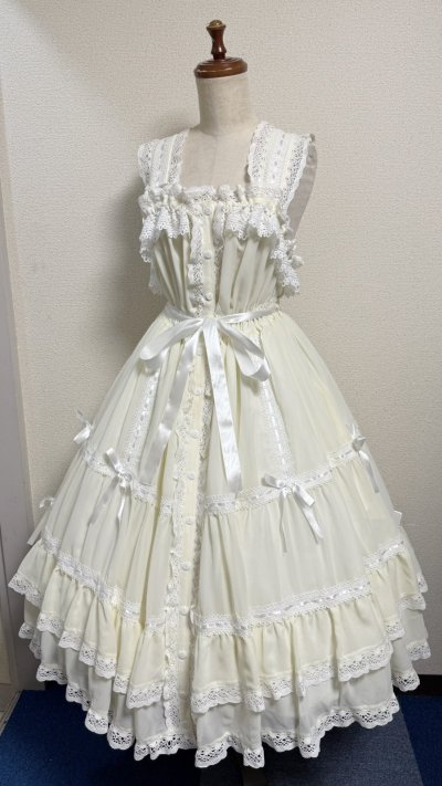 画像1: シャーリングJSK【オフ白】