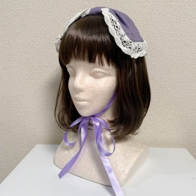 画像2: リボンヘッドドレス