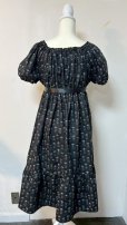 画像8: デイリーシャーリングワンピース【未確認飛行物体柄黒系・108cm丈】