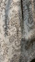 画像3: ハンドメイドギャザースカート【天使柄グレー系・70cm丈】