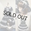 【1点物】シャーリングドレス＆ヘッドドレスセット