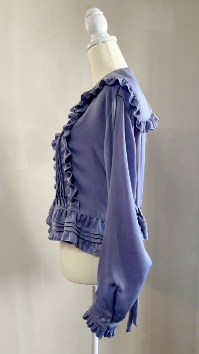 画像3: セーラーオーバーブラウス【ラベンダー】