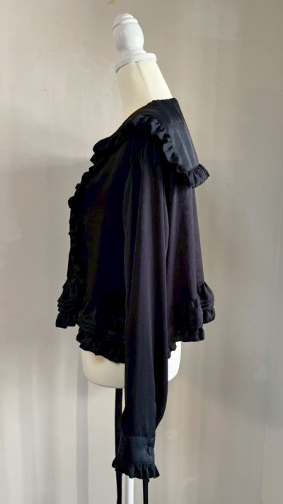 画像3: セーラーオーバーブラウス【黒】