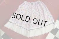 ハンドメイド★ペチパンツ【香水瓶柄・ラベンダー】