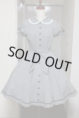 画像: 【Ｓａｌｅ】アリス・フェブラリィ・ワンピース【50丈・ギンガム黒】