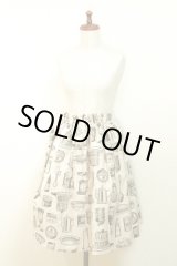 画像: ハンドメイドスカート【キッチン柄・57丈】