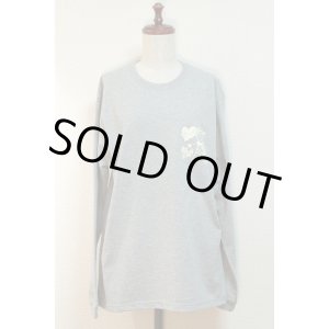 画像: 【Sale 50% OFF】PhysicalDrop長袖Tシャツ【グレー×ナチュラル・L】