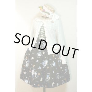 画像: ハンドメイドスカート【エンジェルブーケ柄・57丈】