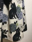 画像7: デイリージャンパースカート【黒猫柄・着丈100ｃｍ】