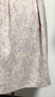 画像2: 【30％オフ】ハンドメイドギャザースカート【かすみ草柄・ピンク系・80ｃｍ丈・2011052】