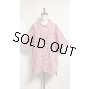 画像: 【入荷しました！】ボーイフレンドワークシャツ【赤ギンガム】