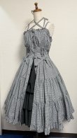 画像6: ミルフィーユフリルスカート（レギュラー丈65cm）【黒】