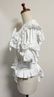 画像9: サマーホリデーブラウス【白・2サイズ展開】