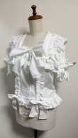 画像8: サマーホリデーブラウス【白・2サイズ展開】