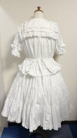 画像11: ティアードスカート【白・2サイズ展開】