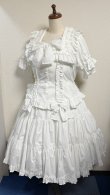 画像9: ティアードスカート【白・2サイズ展開】