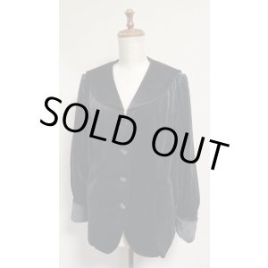 画像: レディ別珍ジャケット【黒・レギュラーサイズ】