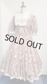 画像: レディレトロOP【花柄ピンク系】