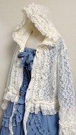 画像14: 半袖シャーリングドレス【水色】