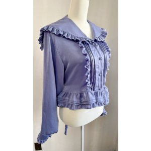 画像: セーラーオーバーブラウス【ラベンダー】