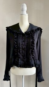 画像: セーラーオーバーブラウス【黒】