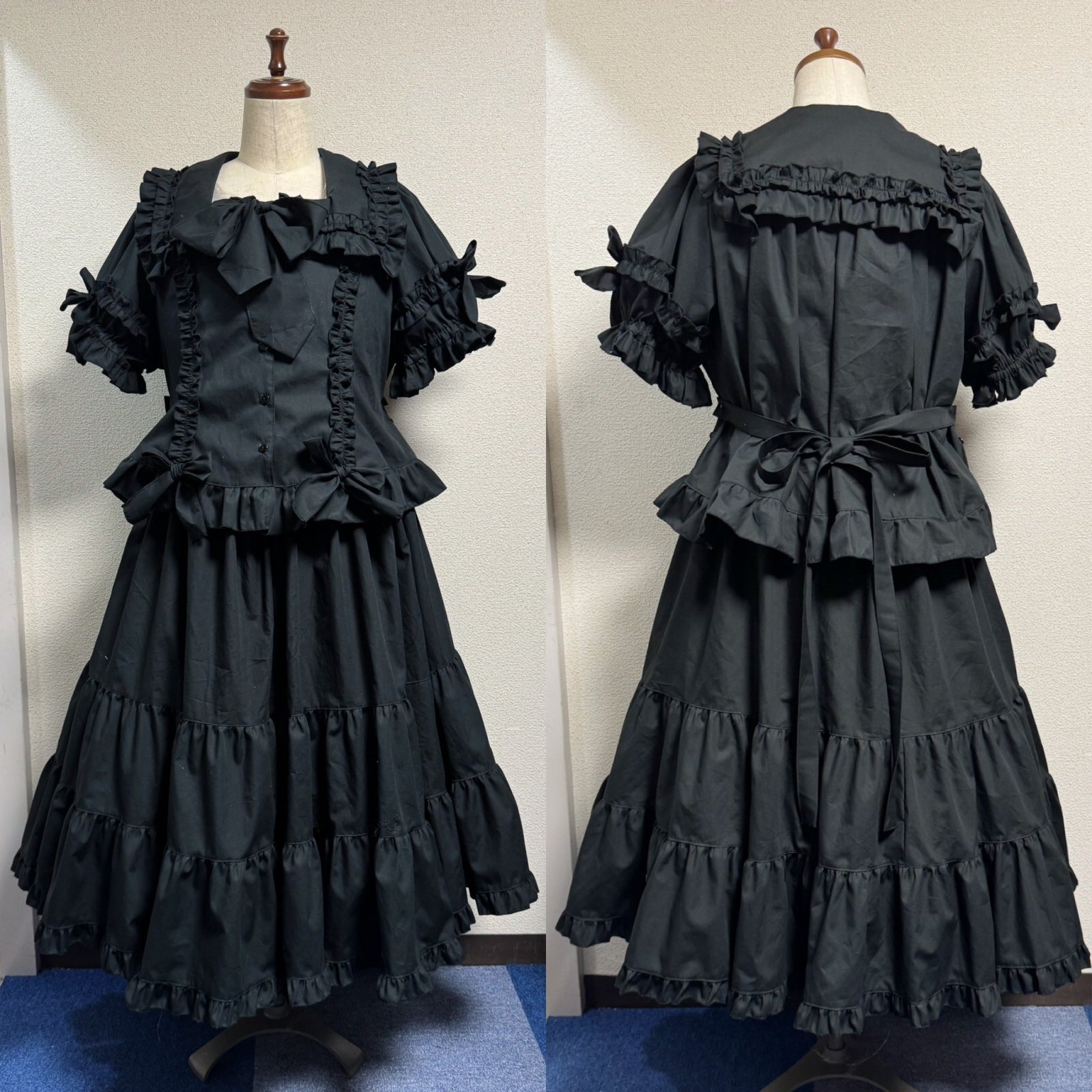 画像: サマーホリデーブラウス【赤チェック・2サイズ展開】